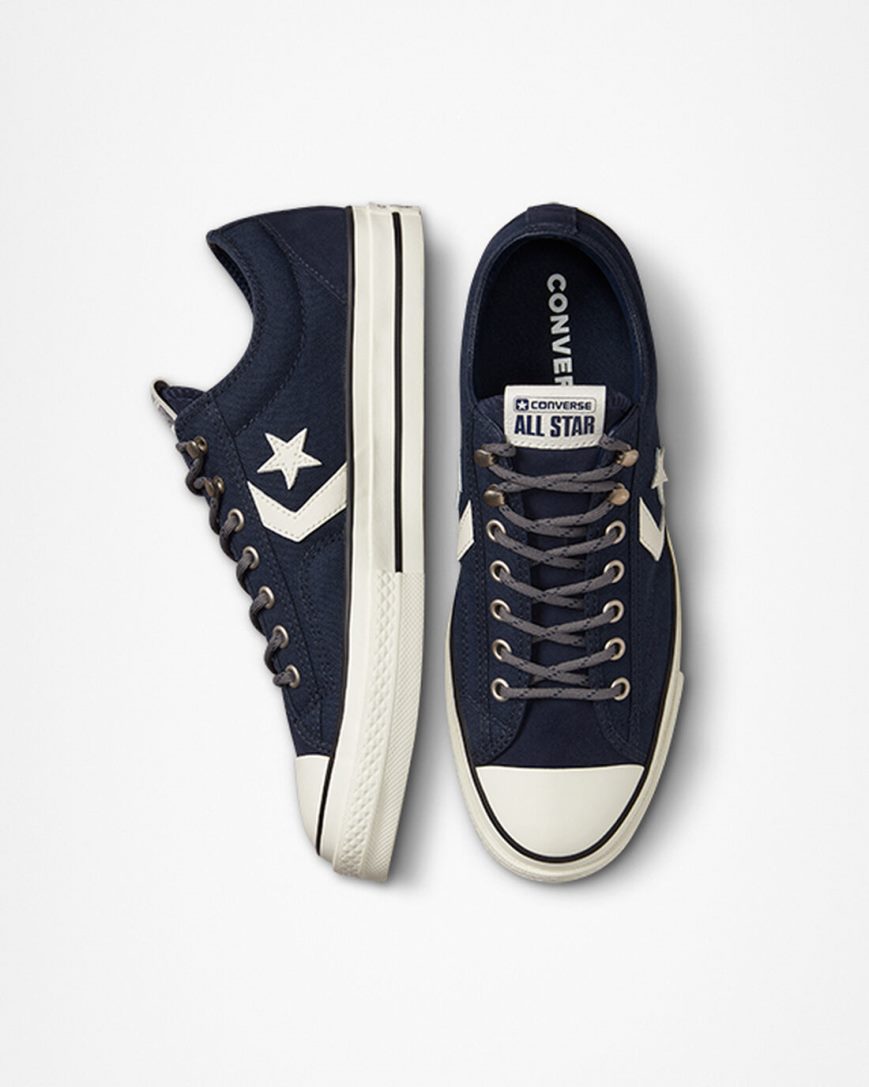 Tenisi Dama Converse Star Player 76 Retro Hike Obsidienne Negrii | RO FWJAU925